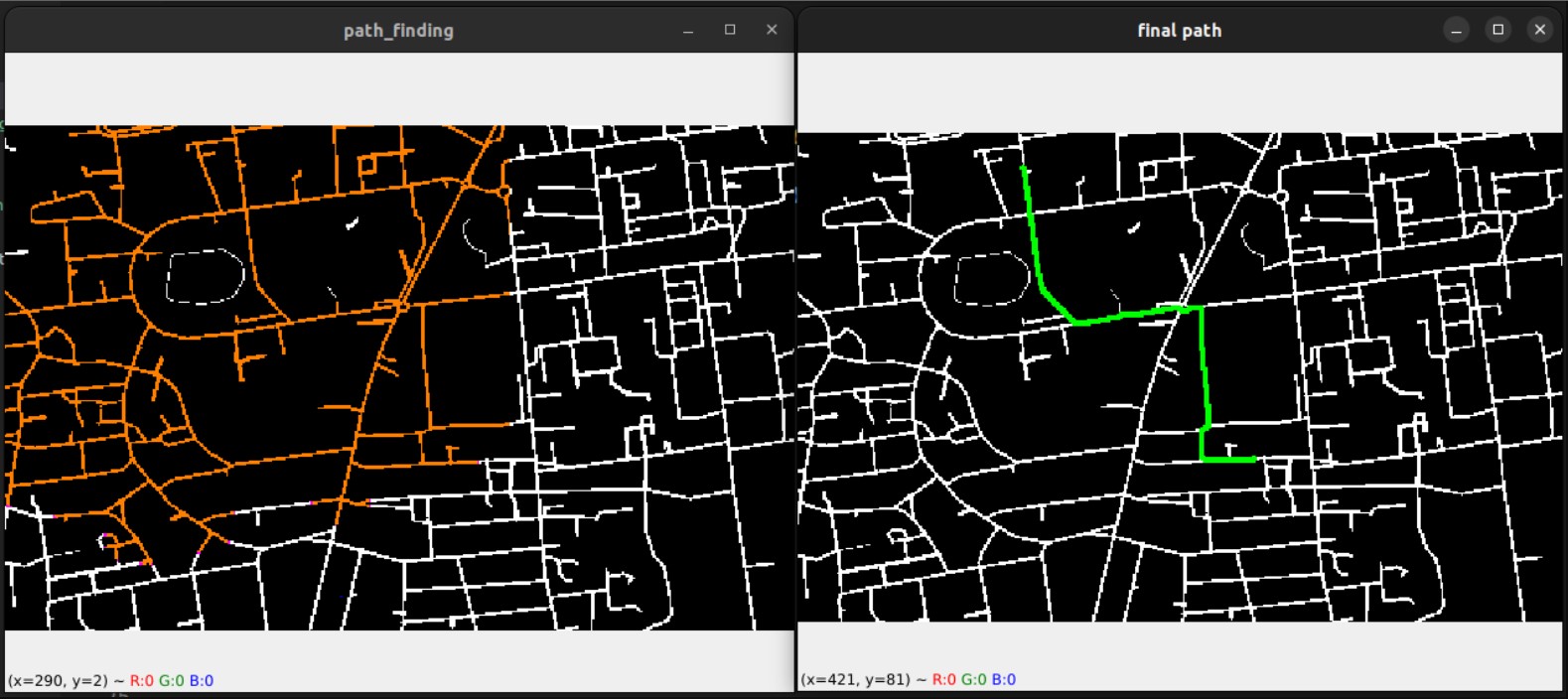 Algorithmic Way Finder